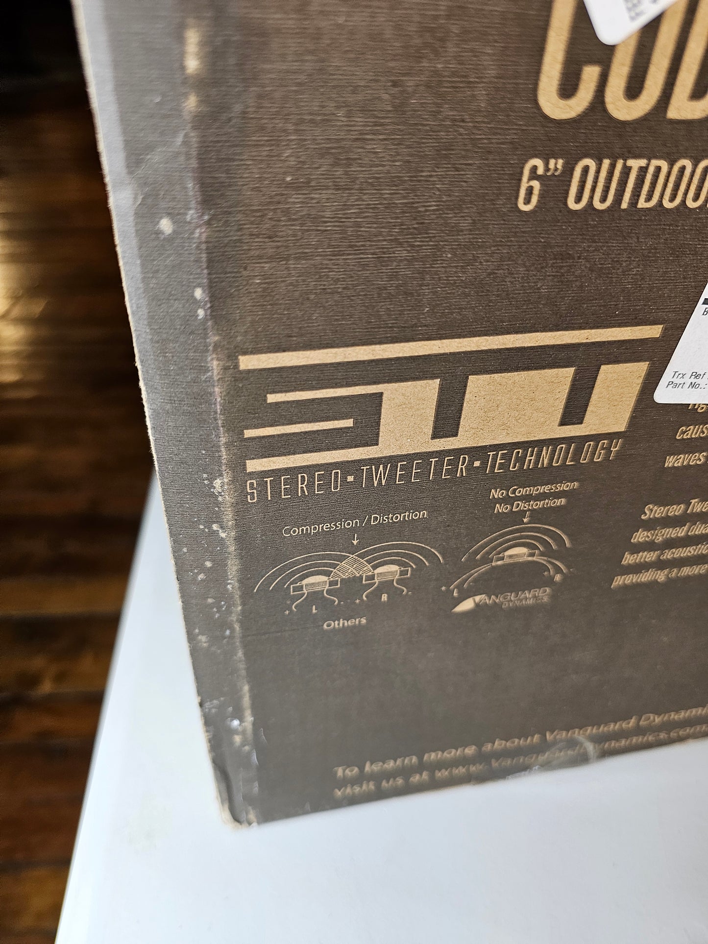 Outdoor Weatherproof Stereo Speaker COD-601STT