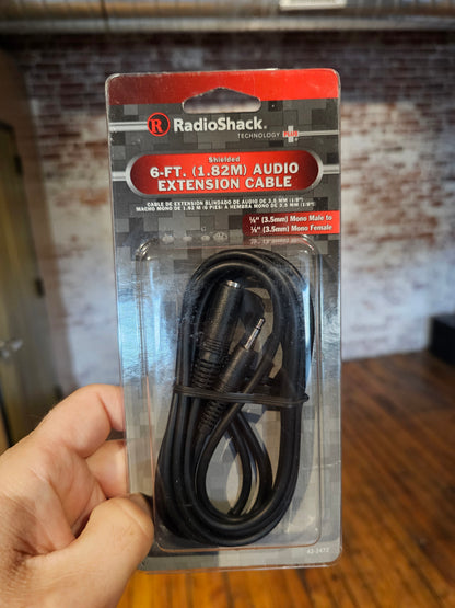 Stereo audio extension cable